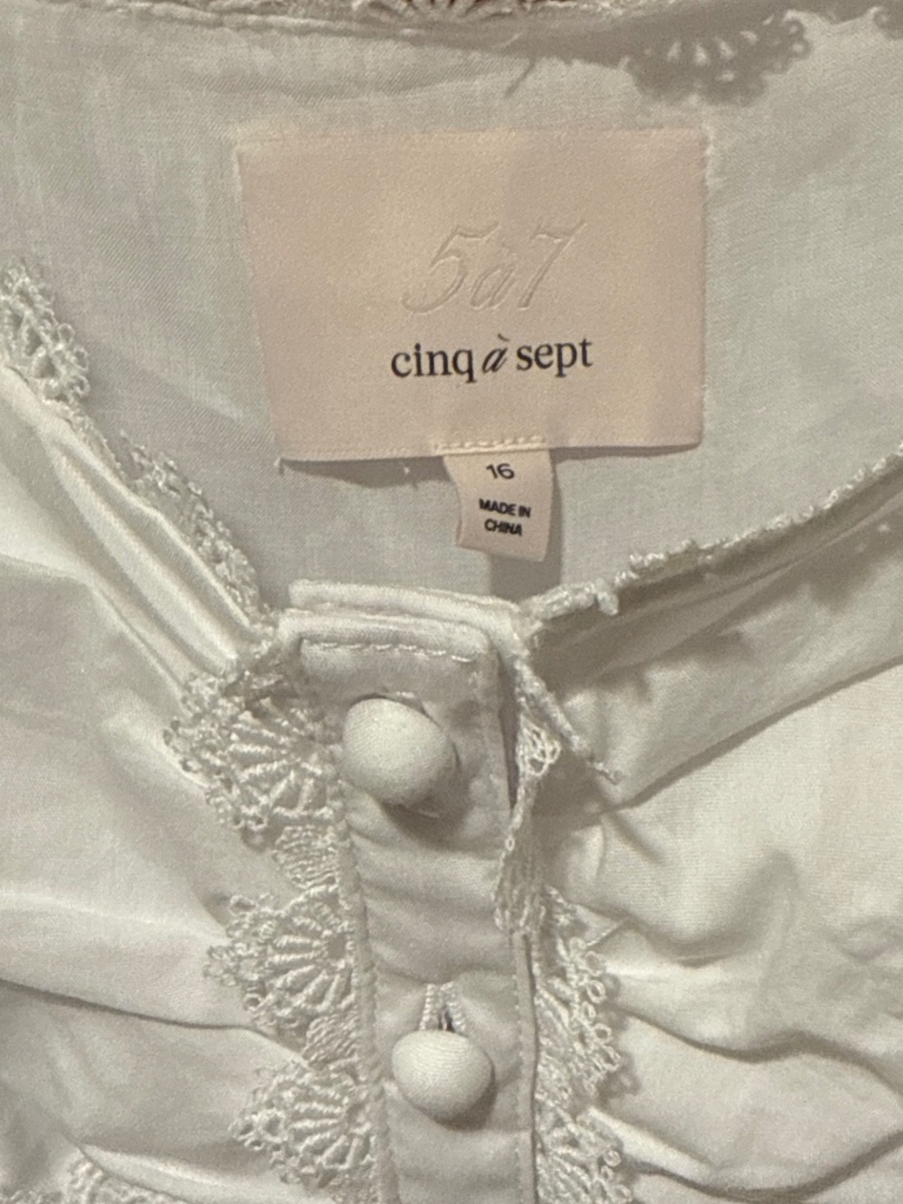 Aziza Embellished Button-Front Mini Dress - Picture 5 of 6